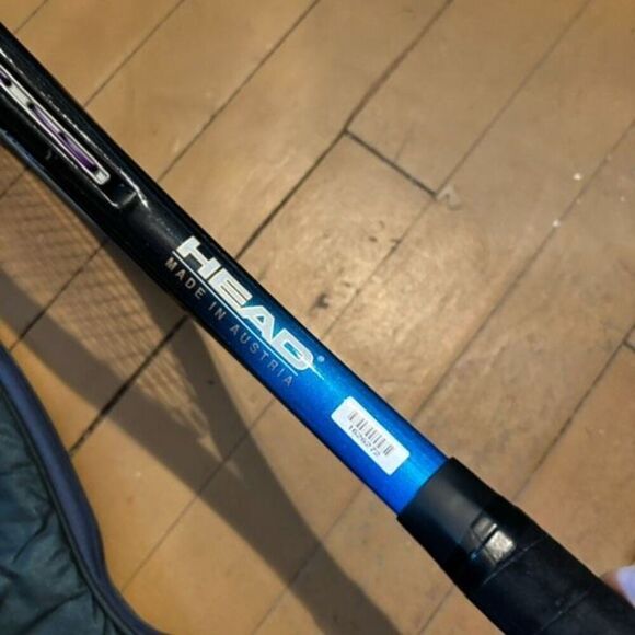 Head Trisys 250 Double Power Wedge 660cm 4 3/8 SL Tennis Racket With Case - Picture 3 of 10